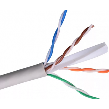 Сетевой кабель U/UTP, кат.6  4х2х23 solid
