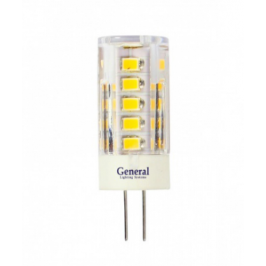 LED лампа G4 5вт (пластик прозрачный) GLDEN-G4-5-P-12