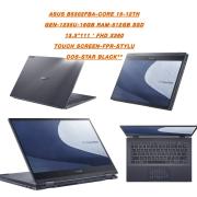 ASUS B5302FBA  CORE I5-12TH GEN-1235U-16GB RAM-512GB SSD-13.3"  FHD X360 TOUCH SCREEN-FPR-STYLUS-DOS-STAR BLACK