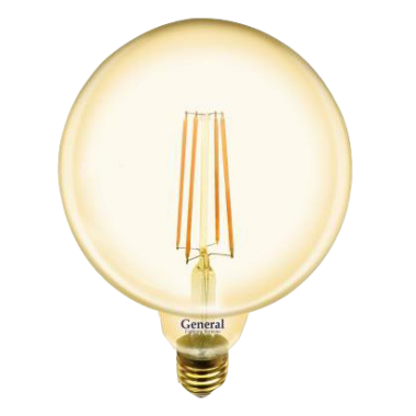 Лампа LED Decor GOLD 8вт Е27 